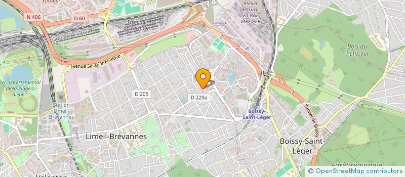 localisation de l'entreprise MANGAYA à LIMEIL-BREVANNES
