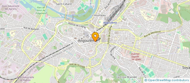 localisation de l'entreprise MANGAYAMA à ANGOULEME