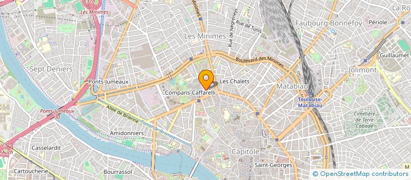 localisation de l'entreprise MANGE à TOULOUSE