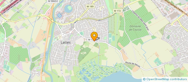 localisation de l'entreprise MANGE INDIVISION à LATTES