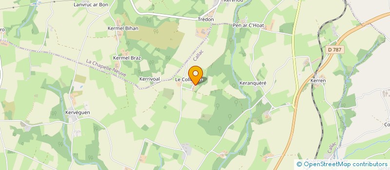 localisation de l'entreprise MANGE LAGRANGE à LA CELLETTE