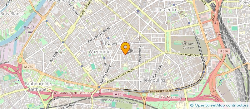 localisation de l'entreprise MANGE LILLE ! à LILLE
