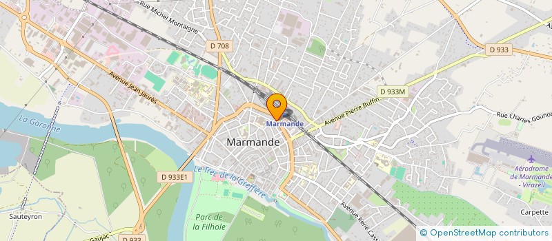 localisation de l'entreprise MANGE MOI 47 à MARMANDE