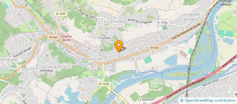 localisation de l'entreprise MANGE TA SOUPE  SCY-CHAZELLES