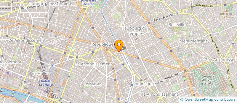 localisation de l'entreprise MANGE TA TETE  PARIS