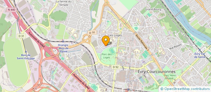 localisation de l'entreprise MANGEKYO ENTERTAINEMENT  EVRY-COURCOURONNES