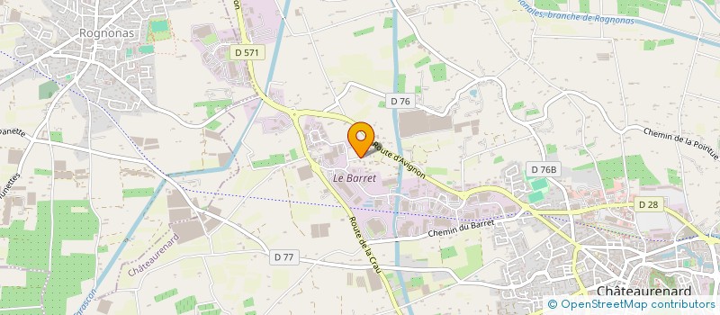 localisation de l'entreprise MANGEONS FRAIS CLERMONT NEYRAT  CHATEAURENARD