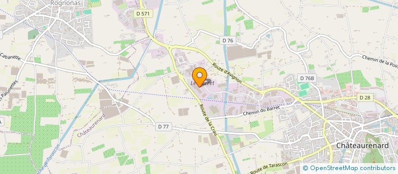 localisation de l'entreprise MANGEONS FRAIS LA CHAPELLE ST LUC  CHATEAURENARD