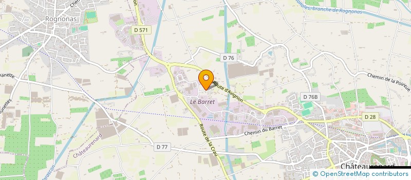 localisation de l'entreprise MANGEONS FRAIS LANNEMEZAN  CHATEAURENARD