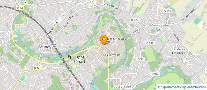 localisation de l'entreprise MANGER AFRICAIN  EPINAY-SOUS-SENART