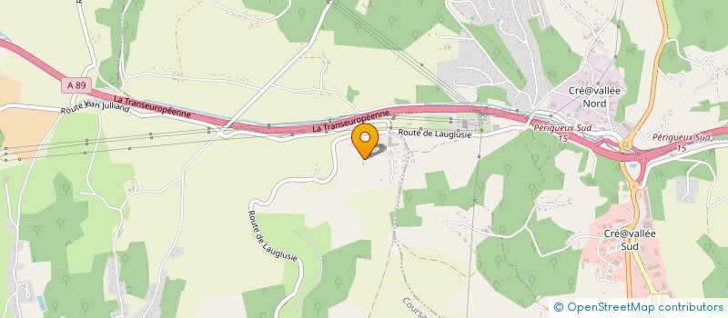localisation de l'entreprise MANGER BIO PERIGORD à COURSAC