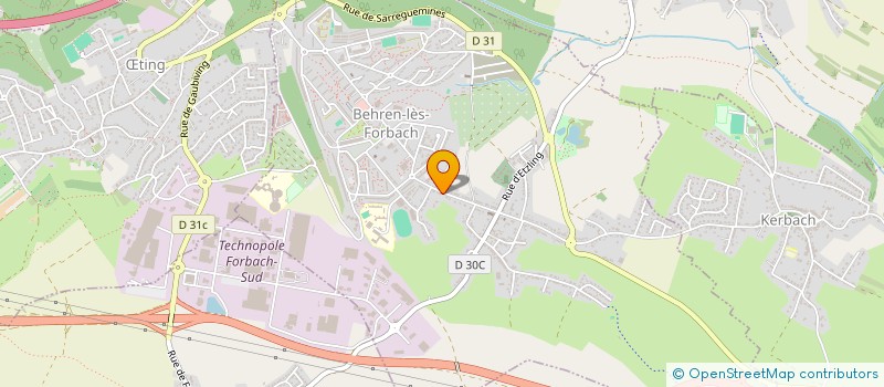 localisation de l'entreprise MANGER DES TRUCS BONS  KERBACH