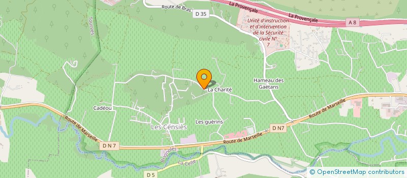 localisation de l'entreprise MANGER FRANCAIS à BRIGNOLES