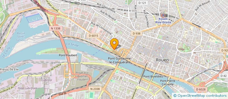 localisation de l'entreprise MANGER LA NUIT à ROUEN