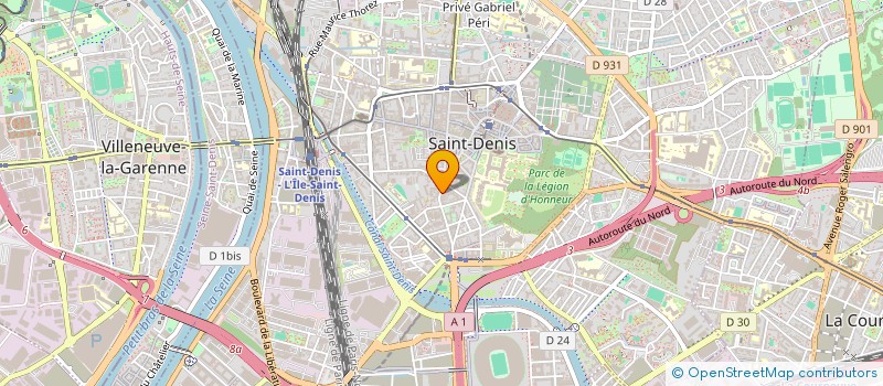 localisation de l'entreprise MANGER SAINEMENT ET ETRE ACTIF à SAINT-DENIS