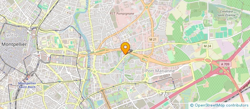 localisation de l'entreprise MANGEZ MOI à MONTPELLIER