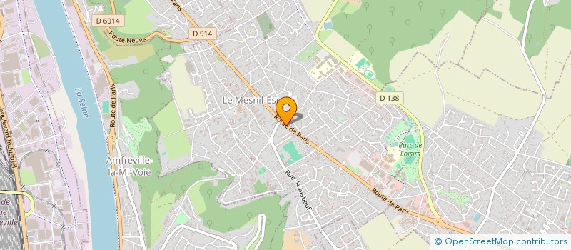 localisation de l'entreprise MANGGUO SCI  BONSECOURS