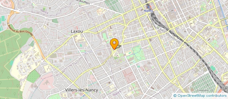 localisation de l'entreprise MANGIN INVEST  NANCY