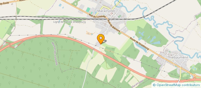 localisation de l'entreprise MANGIN PATRICK  MARAINVILLER