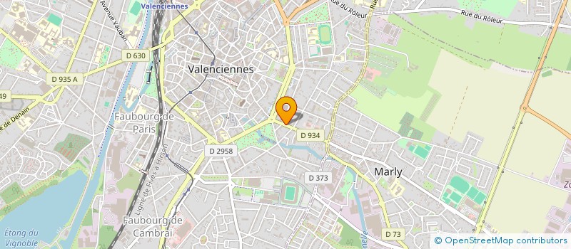 localisation de l'entreprise MANGO  VALENCIENNES