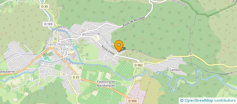 localisation de l'entreprise MANGO à MONTPELLIER