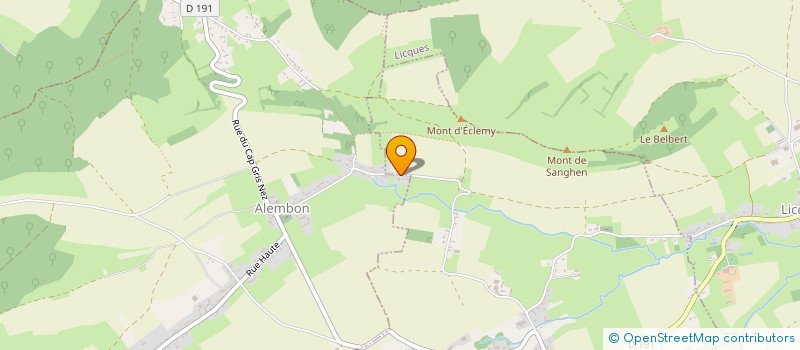 localisation de l'entreprise MANGO  ALEMBON