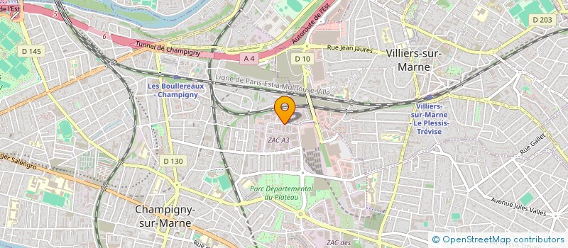 localisation de l'entreprise MANGO ICE STUDIO  CHAMPIGNY-SUR-MARNE