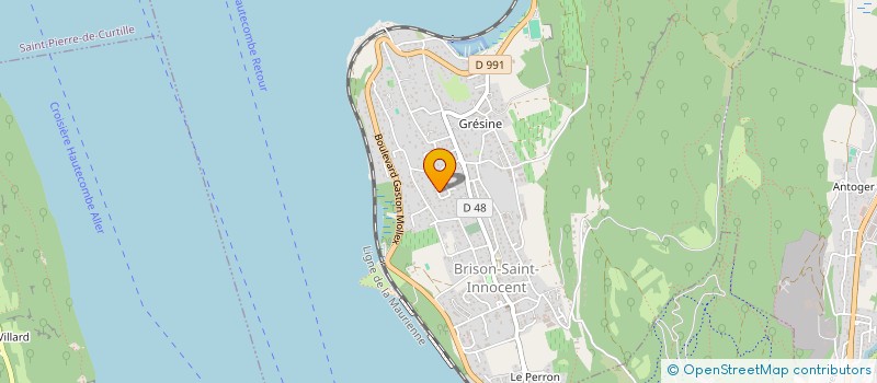 localisation de l'entreprise MANGO IMMOBILIER  BRISON-SAINT-INNOCENT