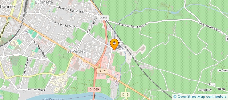 localisation de l'entreprise MANGO LEASE  LIBOURNE