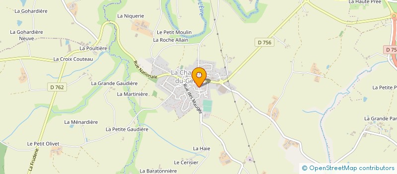 localisation de l'entreprise MANGO LOCAL à BEAUPREAU-EN-MAUGES