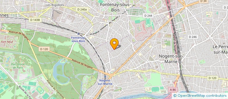 localisation de l'entreprise MANGO METHODS  FONTENAY-SOUS-BOIS