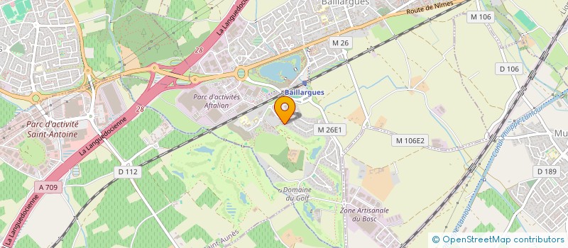 localisation de l'entreprise MANGO STUDIO  BAILLARGUES