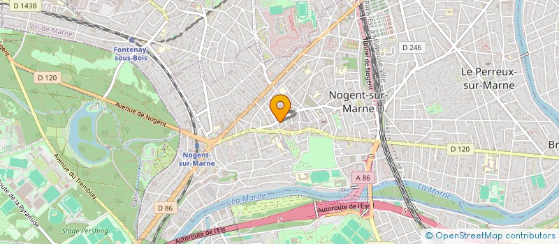 localisation de l'entreprise MANGO TOUR à NOGENT-SUR-MARNE