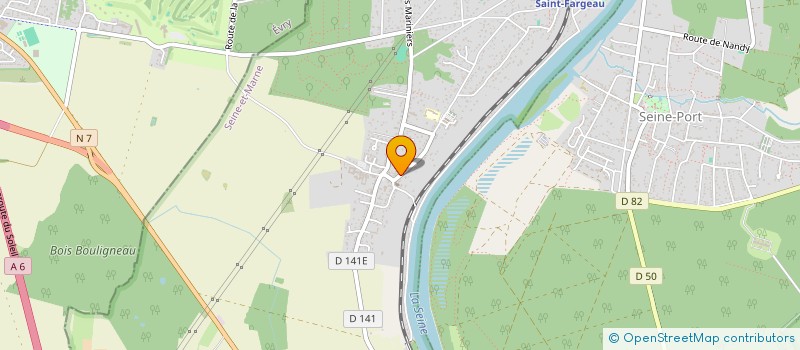 localisation de l'entreprise MANGONE à SAINT-FARGEAU-PONTHIERRY