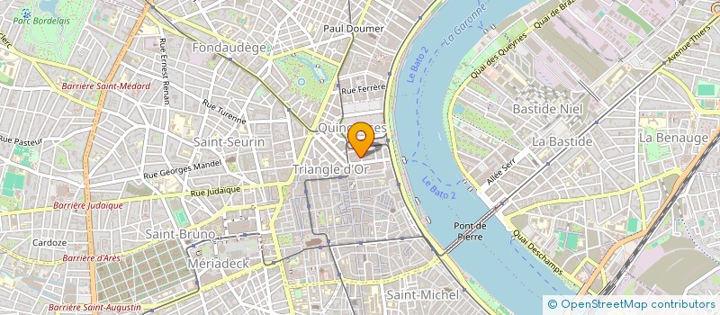 localisation de l'entreprise MANGOSTINE  BORDEAUX