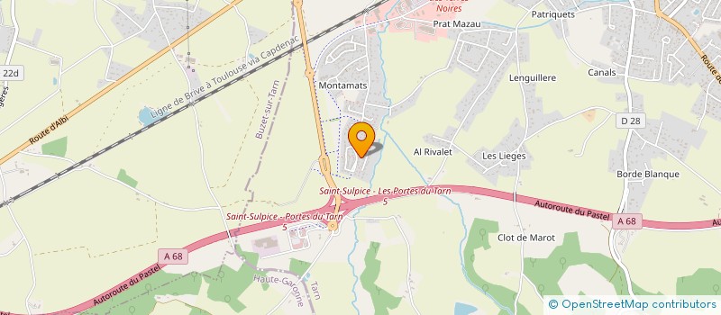 localisation de l'entreprise MANGOT  SAINT-SULPICE-LA-POINTE