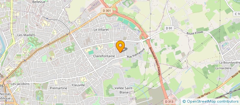 localisation de l'entreprise MANGOUSTAN à LE MANS