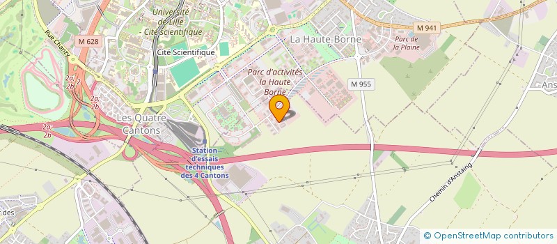 localisation de l'entreprise MANGUEPOURLASOIF  SAINGHIN-EN-MELANTOIS