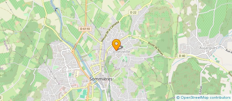 localisation de l'entreprise MANGUIFRAIS  VILLEVIEILLE