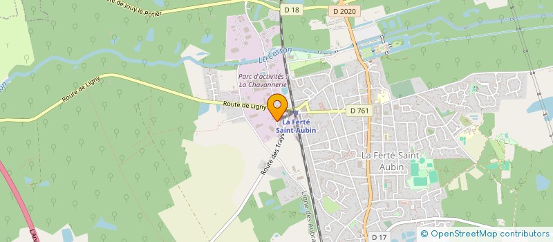 localisation de l'entreprise MANGZEN à LA FERTE-SAINT-AUBIN