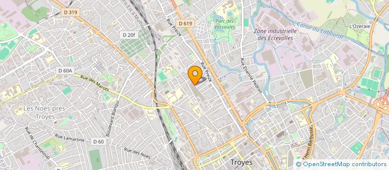 localisation de l'entreprise MANH CONSEIL & INGENIERIE à TROYES