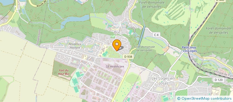 localisation de l'entreprise MANH SCI  BUC