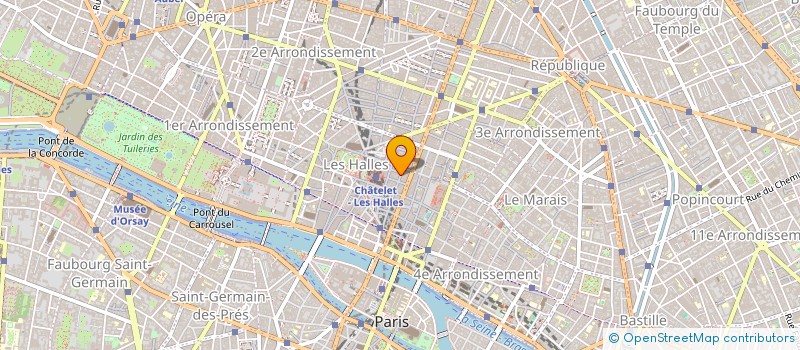 localisation de l'entreprise MANHATTAN à PARIS