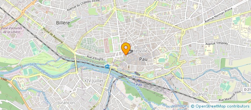 localisation de l'entreprise MANHATTAN à PAU