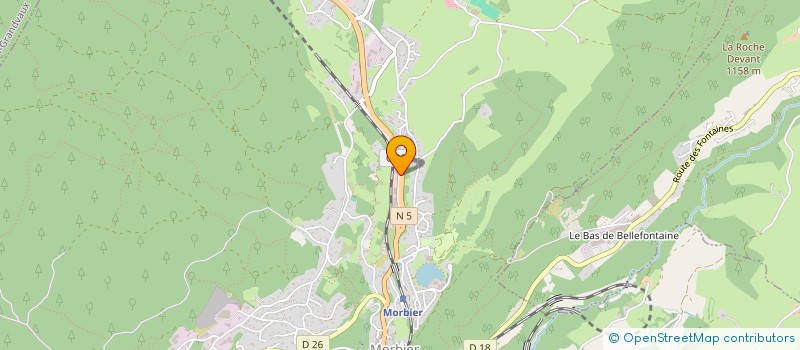 localisation de l'entreprise MANHATTAN  MORBIER