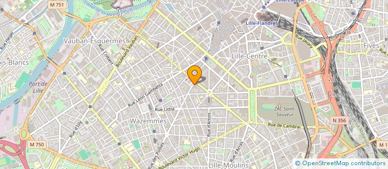 localisation de l'entreprise MANHATTAN à LILLE