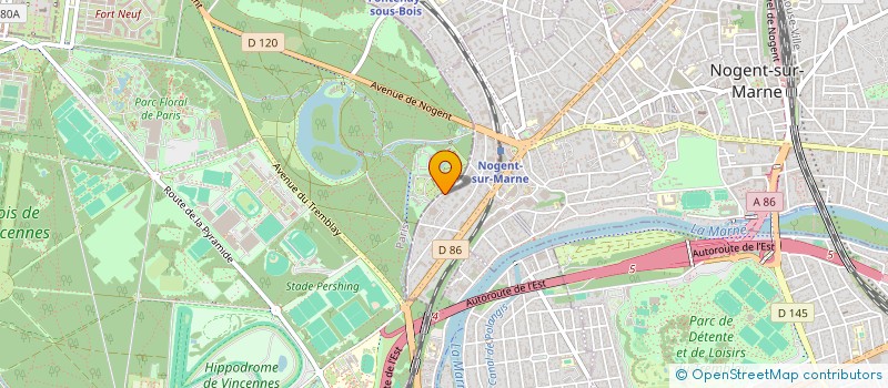 localisation de l'entreprise MANHATTAN  NOGENT-SUR-MARNE