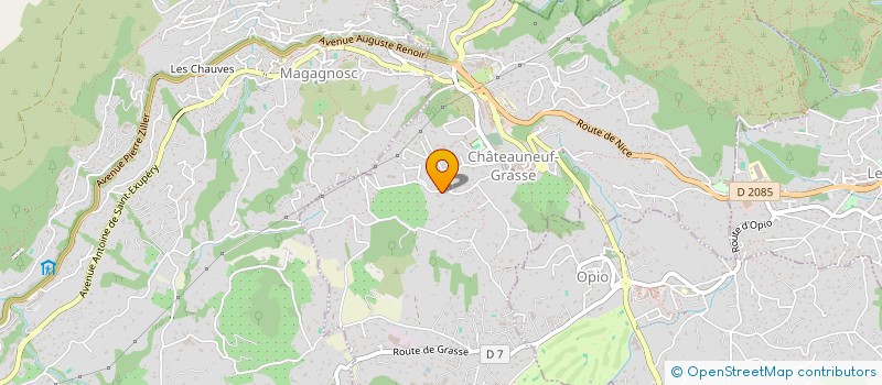 localisation de l'entreprise MANHATTAN COMPANY  CHATEAUNEUF-GRASSE