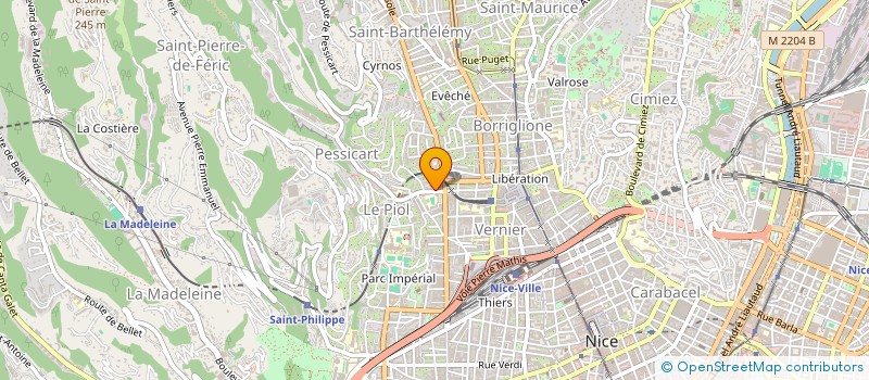localisation de l'entreprise MANHATTAN DELICES à NICE