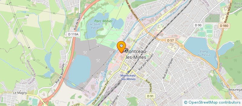 localisation de l'entreprise MANHATTECH à MONTCEAU LES MINES